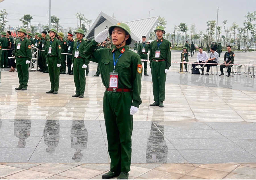 Thí sinh thể hiện ở các phần thi. 