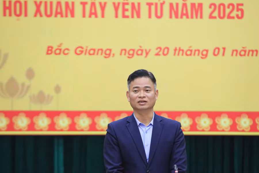 Ông Trương Quang Hải - Giám đốc Sở Văn hóa - Thể thao và Du lịch tỉnh Bắc Giang.