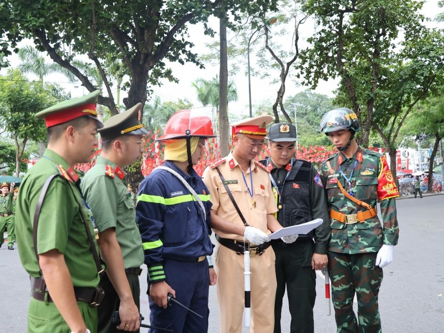Công an TP Hà Nội tại sự kiện A80.