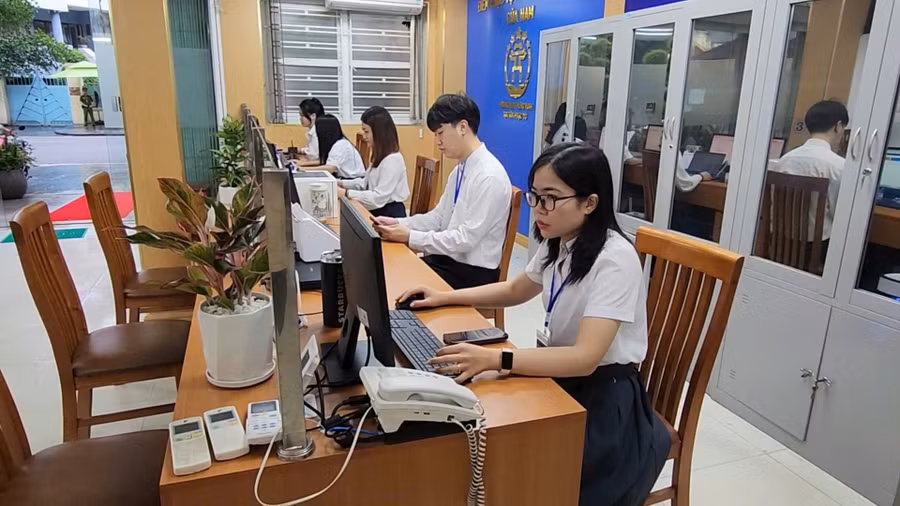 Điểm phục vụ hành chính công tại phường Cửa Nam.