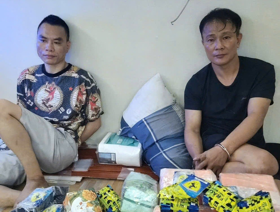 Một số người trong đường dây ma túy.