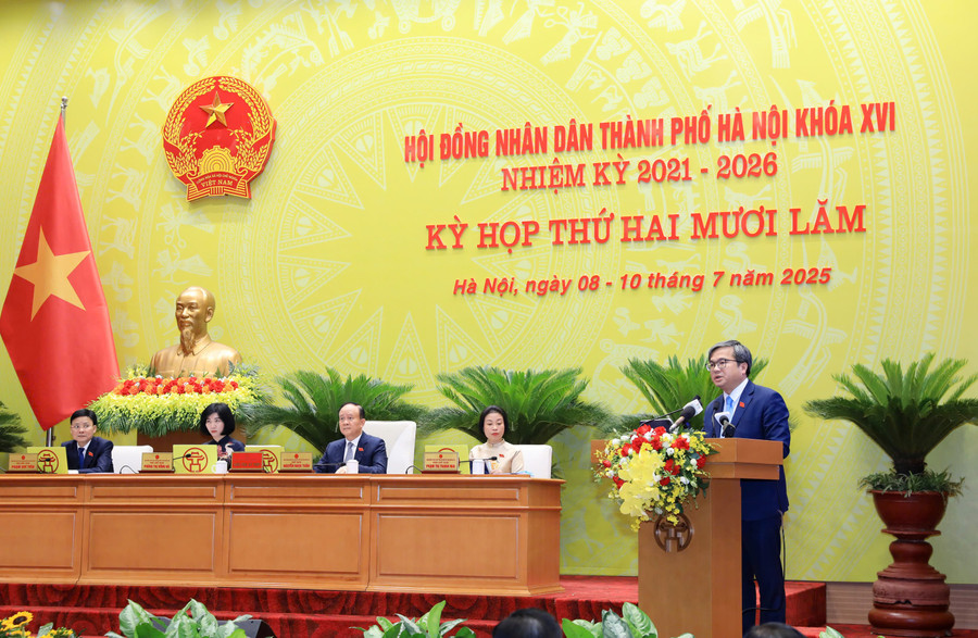 Quang cảnh kỳ họp.