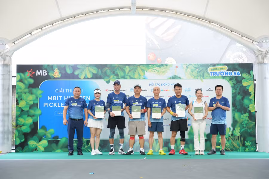  Giải Pickleball gây quỹ HiGreen Vì Trường Sa xanh thu hút cộng đồng công nghệ