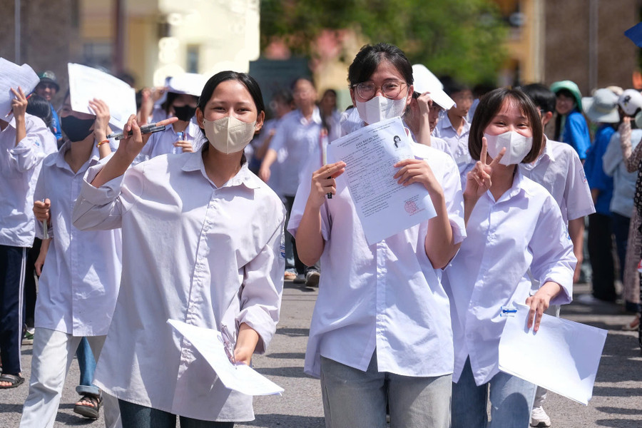 Thí sinh điểm thi Trường THPT Lục Nam. bg-2.jpg