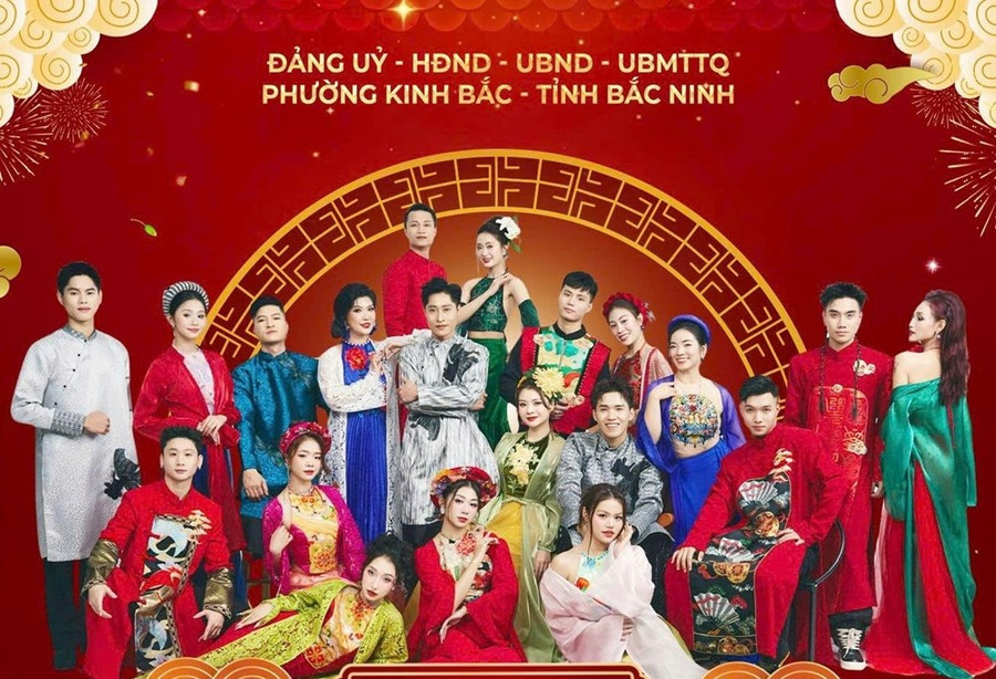 Chương trình nghệ thuật đặc sắc "Xuân Kinh Bắc" với sự quy tụ nhiều ca sĩ nổi tiếng.