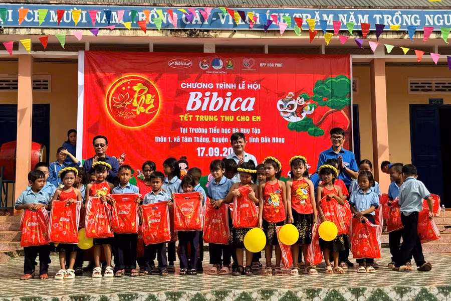 Chương trình lễ hội Tết Trung thu cho học sinh (Ảnh tư liệu).