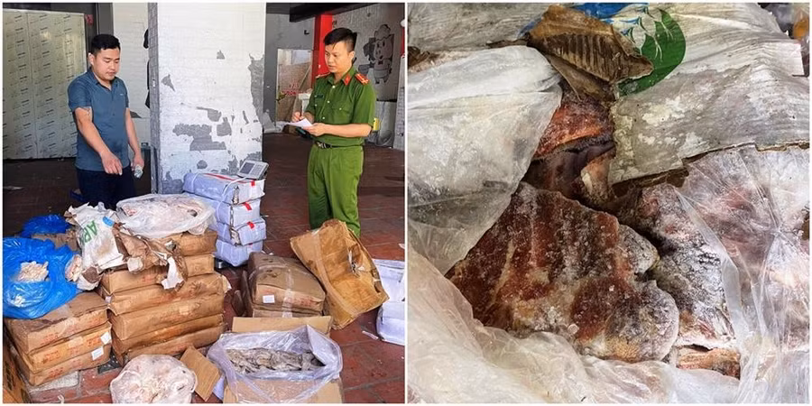 2,5 tấn thịt không hoá đơn trong kho đông lạnh ở Ninh Bình