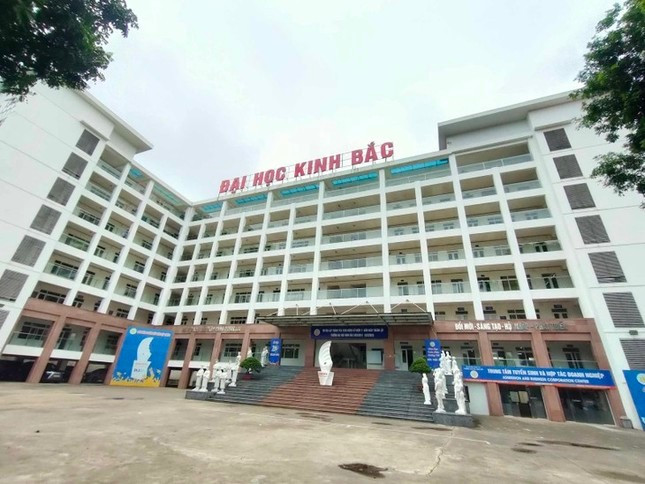 Khuôn viên Trường Đại học Kinh Bắc.