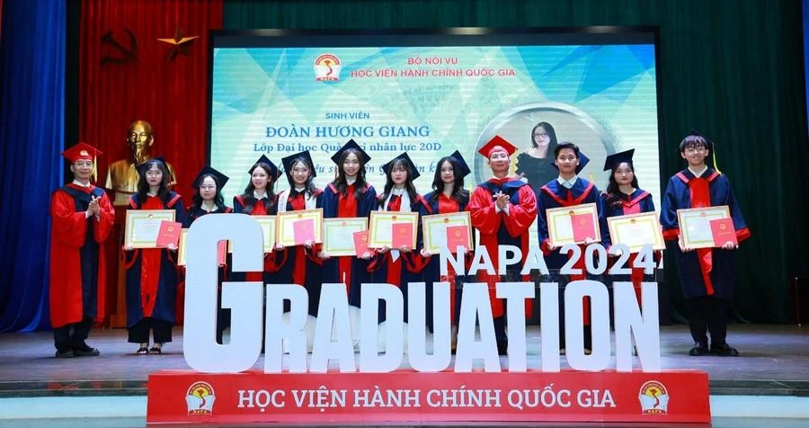 Sinh viên Học viện Hành chính Quốc gia.