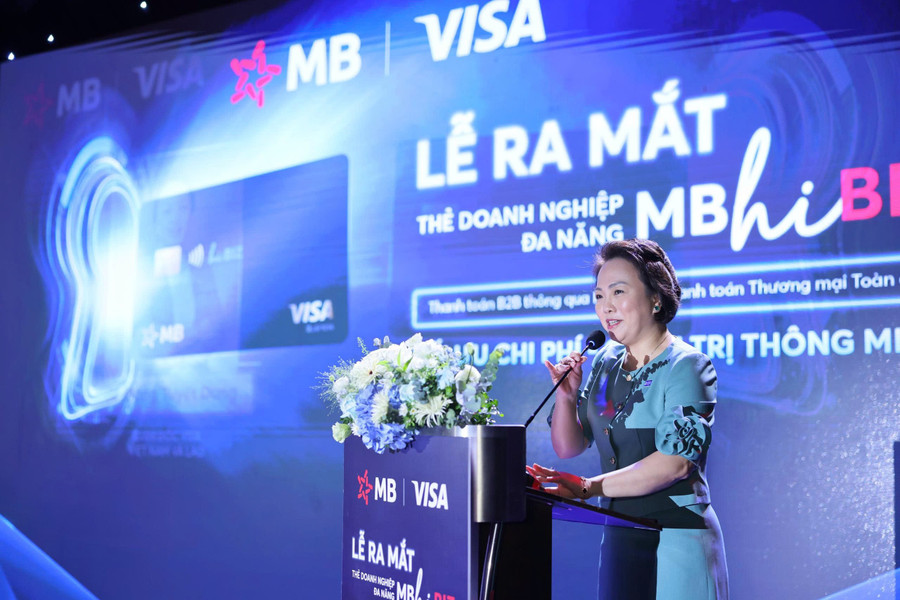 Đại diện Visa - Bà Đặng Tuyết Dung chia sẻ.