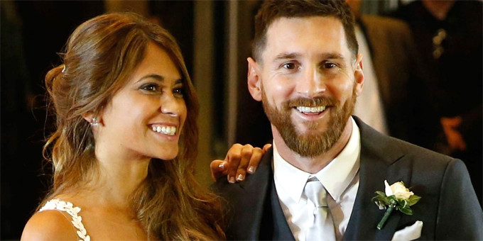 Chùm ảnh những khoảnh khắc đáng nhớ trong đám cưới Messi