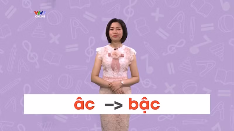 Dạy tiếng Việt trên truyền hình cho học sinh lớp 1 ảnh 1