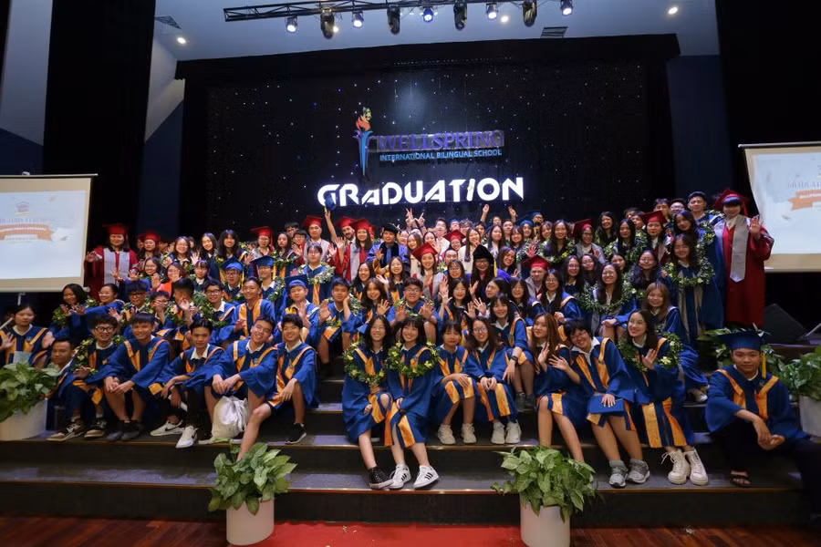 Học sinh Wellspring thực hiện hàng nghìn tiết học trực tuyến trong thời gian giãn cách