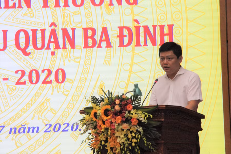 Quận Ba Đình, Hà Nội: Vinh danh 179 học sinh xuất sắc tiêu biểu ảnh 2