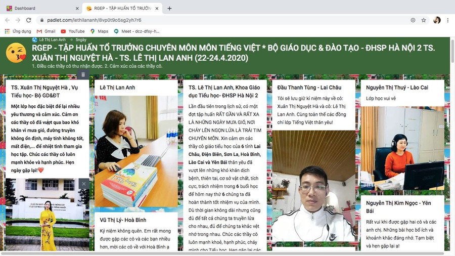 “Nhật kí” bồi dưỡng online cho giáo viên giữa dịch Covid-19 ảnh 3 “Nhật kí” bồi dưỡng online cho giáo viên giữa dịch Covid-19 ảnh 3