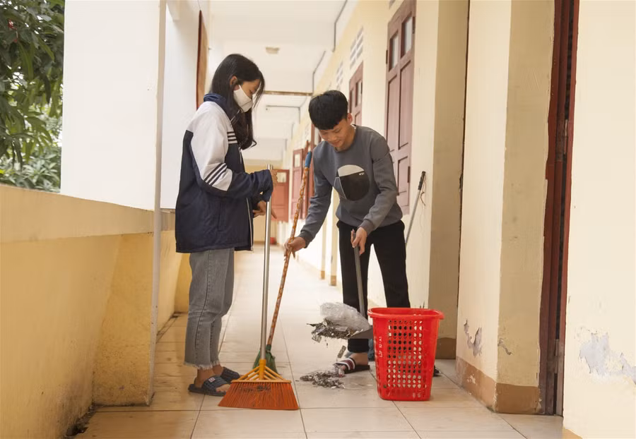 Học sinh dân tộc nội trú hồ hởi quay trở lại trường sớm ảnh 6