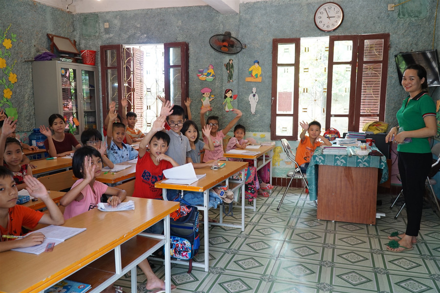 Nỗ lực hòa nhập của những em nhỏ thiệt thòi ảnh 11