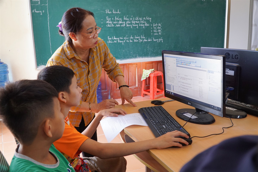 Nỗ lực hòa nhập của những em nhỏ thiệt thòi ảnh 10