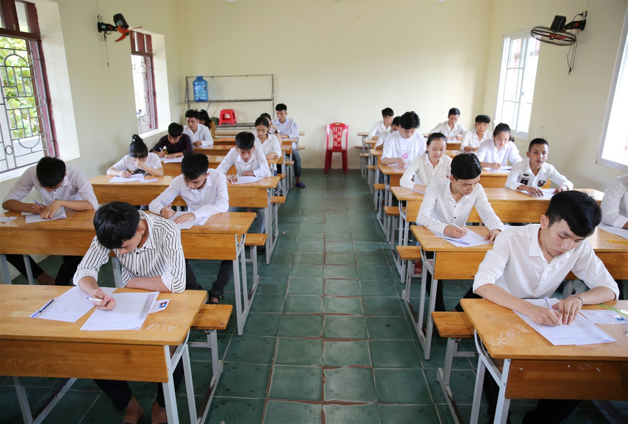 Nghệ An: Giáo viên đánh giá đề thi Ngữ văn hay, tính phân loại cao ảnh 2 Nghệ An: Giáo viên đánh giá đề thi Ngữ văn hay, tính phân loại cao ảnh 2