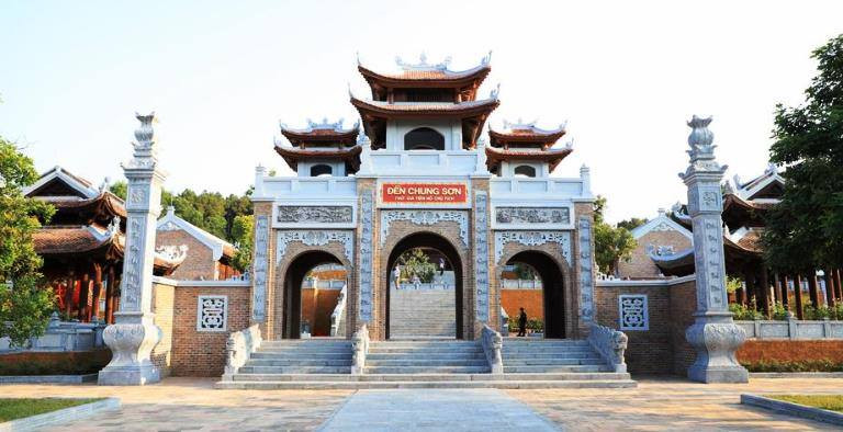 Thủ tướng dự khánh thành Đền Chung Sơn thờ gia tiên Chủ tịch Hồ Chí Minh ảnh 3 Thủ tướng dự khánh thành Đền Chung Sơn thờ gia tiên Chủ tịch Hồ Chí Minh ảnh 3