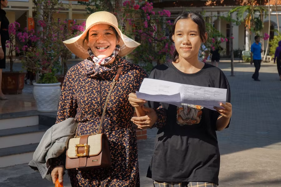 Nghệ An: Trường thi cất đỡ gánh lo cho sỹ tử dân tộc thiểu số, biên giới ảnh 5