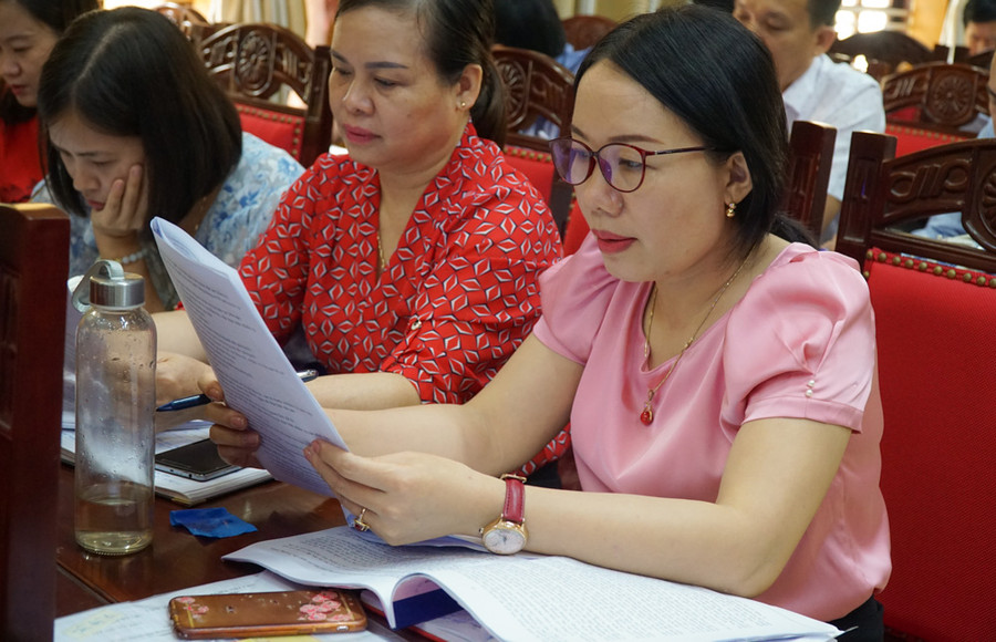 Nghệ An: Sát hạch cán bộ làm công tác thanh tra thi tốt nghiệp THPT ảnh 3 Nghệ An: Sát hạch cán bộ làm công tác thanh tra thi tốt nghiệp THPT ảnh 3