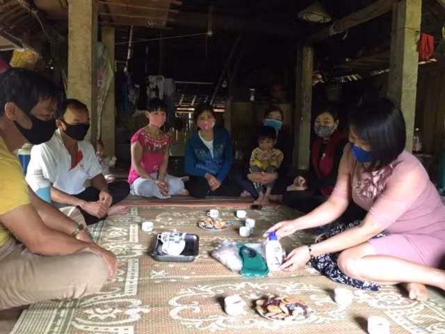 Trường mầm non Điền Trung: Điểm sáng tuyên truyền phòng chống dịch Covid-19 của ngành Giáo dục Bá Thước - Thanh Hóa ảnh 9