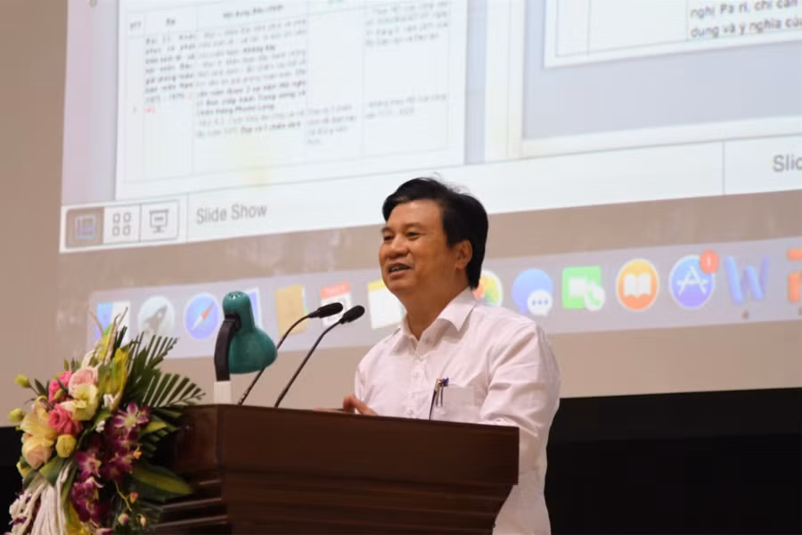 Tập huấn tinh giản và xây dựng kế hoạch môn học đáp ứng Chương trình GDPT 2018 ảnh 1