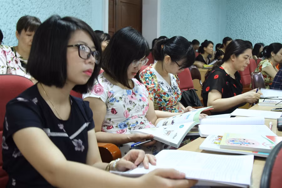 Bồi dưỡng sau chọn SGK: Giáo viên tự tin bắt nhịp chương trình mới ảnh 2