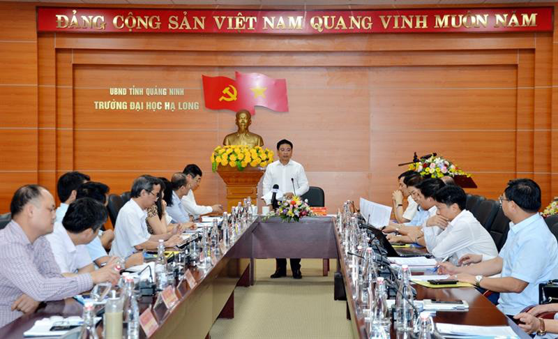 Chủ tịch UBND tỉnh Quảng Ninh kiêm nhiệm chức vụ Hiệu trưởng Trường ĐH Hạ Long ảnh 1 Chủ tịch UBND tỉnh Quảng Ninh kiêm nhiệm chức vụ Hiệu trưởng Trường ĐH Hạ Long ảnh 1