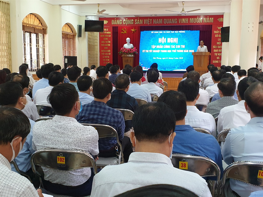 Hải Phòng: Tập huấn công tác coi thi tốt nghiệp THPT năm 2020