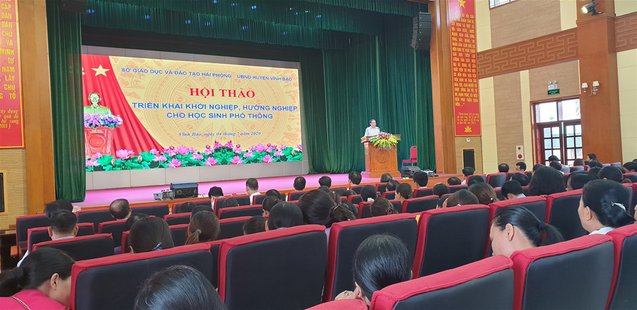Hải Phòng: Tập huấn triển khai hướng nghiệp tới hàng trăm cán bộ, giáo viên