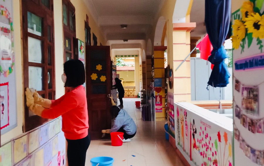 Hà Nam: Trường học phải đạt 8/15 tiêu chí an toàn mới đón học sinh ảnh 4 Hà Nam: Trường học phải đạt 8/15 tiêu chí an toàn mới đón học sinh ảnh 4