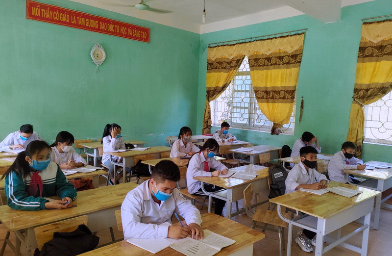 Lạng Sơn: Linh hoạt chia lớp đảm bảo giãn cách 1 mét giữa các học sinh ảnh 1 Lạng Sơn: Linh hoạt chia lớp đảm bảo giãn cách 1 mét giữa các học sinh ảnh 1