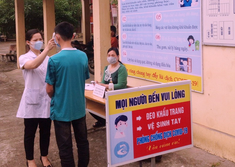 Lạng Sơn: Linh hoạt chia lớp đảm bảo giãn cách 1 mét giữa các học sinh ảnh 2 Lạng Sơn: Linh hoạt chia lớp đảm bảo giãn cách 1 mét giữa các học sinh ảnh 2