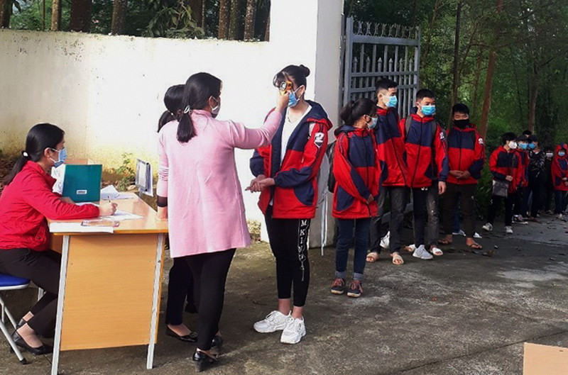 Lạng Sơn: Linh hoạt chia lớp đảm bảo giãn cách 1 mét giữa các học sinh ảnh 4 Lạng Sơn: Linh hoạt chia lớp đảm bảo giãn cách 1 mét giữa các học sinh ảnh 4