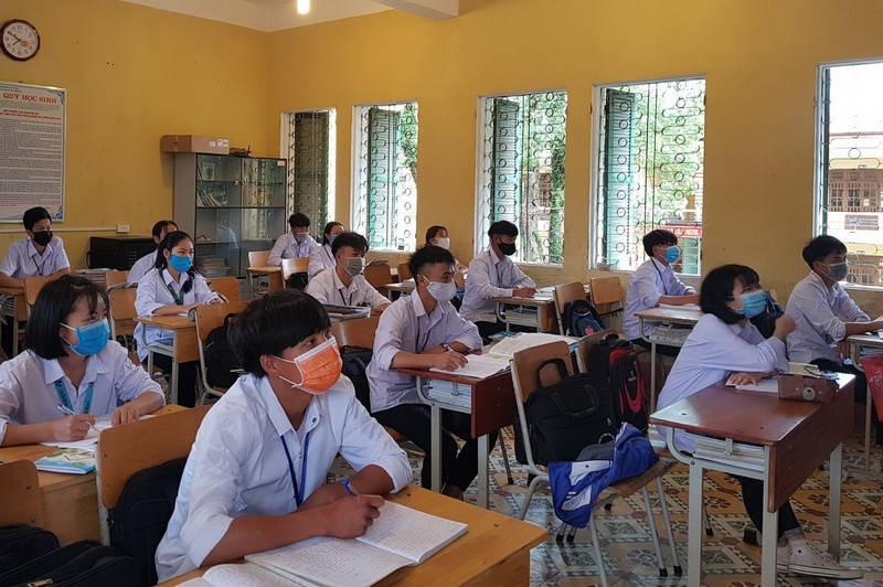 Hà Nam: Trẻ mầm non 5 tuổi, học sinh, sinh viên đi học từ 4/5