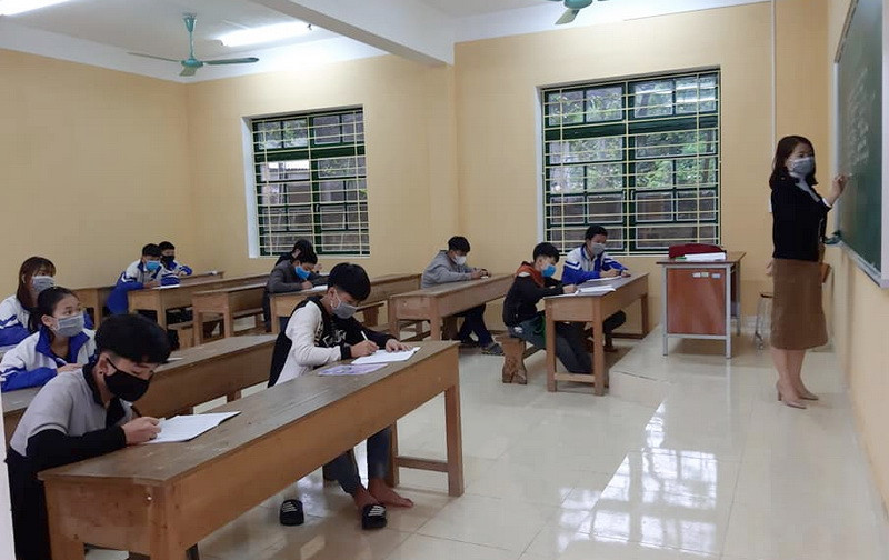 Yên Bái: Huy động trên 92% học sinh lớp 9 và 12 đến trường ảnh 5 Yên Bái: Huy động trên 92% học sinh lớp 9 và 12 đến trường ảnh 5