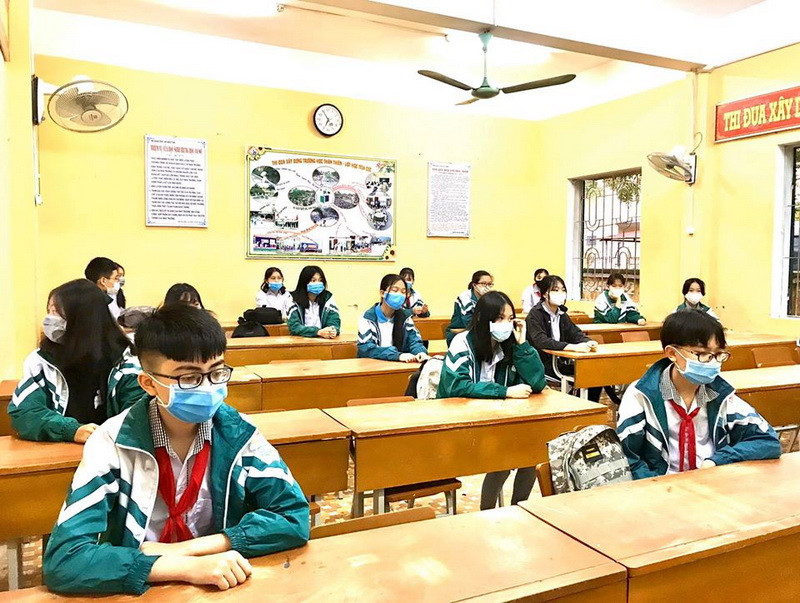 Yên Bái: Hình ảnh buổi học đầu tiên sau kỳ nghỉ chống dịch Covid-19 ảnh 10 Yên Bái: Hình ảnh buổi học đầu tiên sau kỳ nghỉ chống dịch Covid-19 ảnh 10