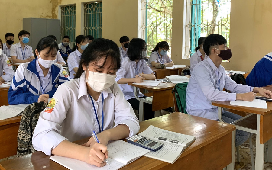 Yên Bái: Hình ảnh buổi học đầu tiên sau kỳ nghỉ chống dịch Covid-19 ảnh 3 Yên Bái: Hình ảnh buổi học đầu tiên sau kỳ nghỉ chống dịch Covid-19 ảnh 3