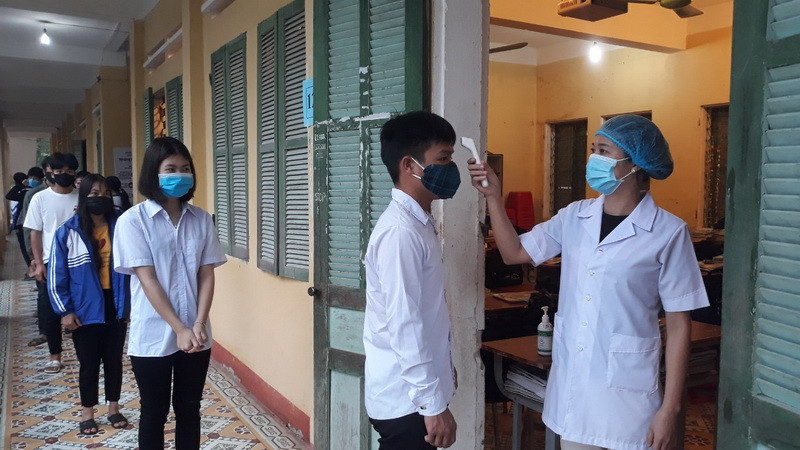 Yên Bái: Hình ảnh buổi học đầu tiên sau kỳ nghỉ chống dịch Covid-19 ảnh 1 Yên Bái: Hình ảnh buổi học đầu tiên sau kỳ nghỉ chống dịch Covid-19 ảnh 1