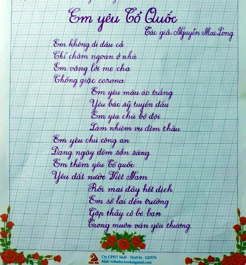 Nét chữ và bích họa tuyệt đẹp thể hiện niềm tin yêu với đất nước trước dịch Covid-19 ảnh 17