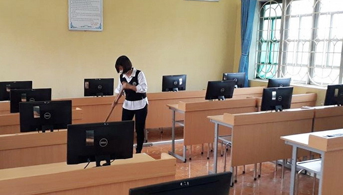 Yên Bái: Hình ảnh trường lớp sạch đẹp, an toàn đón học sinh ảnh 14 Yên Bái: Hình ảnh trường lớp sạch đẹp, an toàn đón học sinh ảnh 14