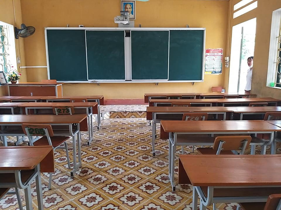Yên Bái: Hình ảnh trường lớp sạch đẹp, an toàn đón học sinh ảnh 15 Yên Bái: Hình ảnh trường lớp sạch đẹp, an toàn đón học sinh ảnh 15
