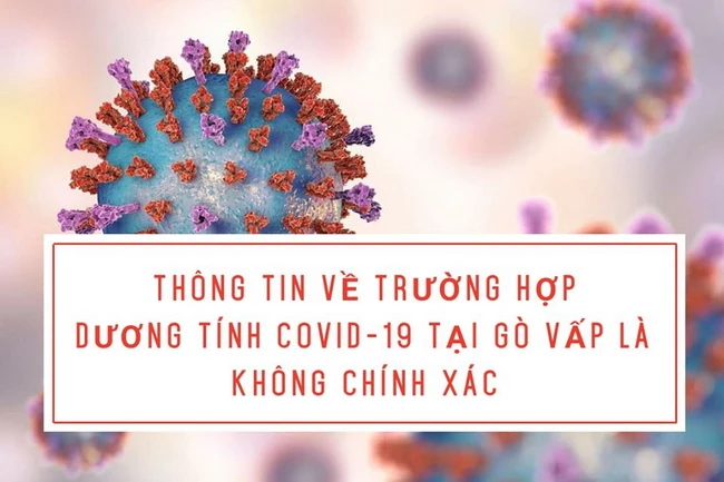 TP.HCM: Trường hợp sốt, ho tại Gò Vấp có kết quả âm tính với SARS-CoV2