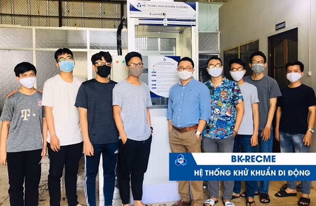 Trường ĐH Bách khoa TP.HCM giới thiệu nhiều sản phẩm công nghệ phòng chống Covid-19 ảnh 1