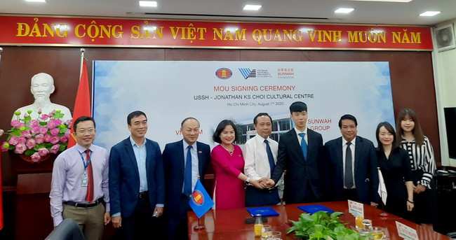USSH và Quỹ Sunwah ký kết hợp tác thành lập trung tâm đổi mới sáng tạo ảnh 2 USSH và Quỹ Sunwah ký kết hợp tác thành lập trung tâm đổi mới sáng tạo ảnh 2