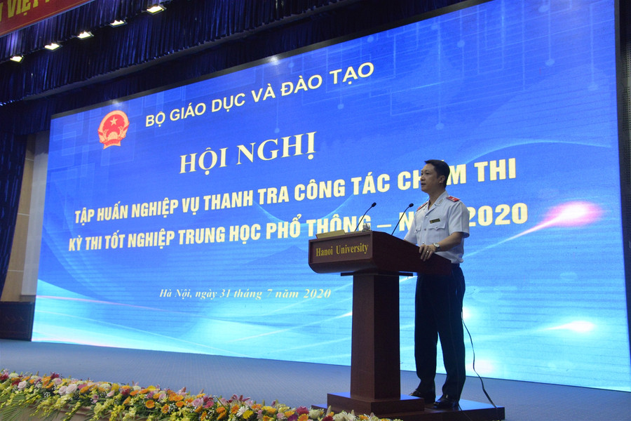 Nâng “chất” đội ngũ thanh tra công tác chấm thi tốt nghiệp THPT năm 2020 ảnh 2
