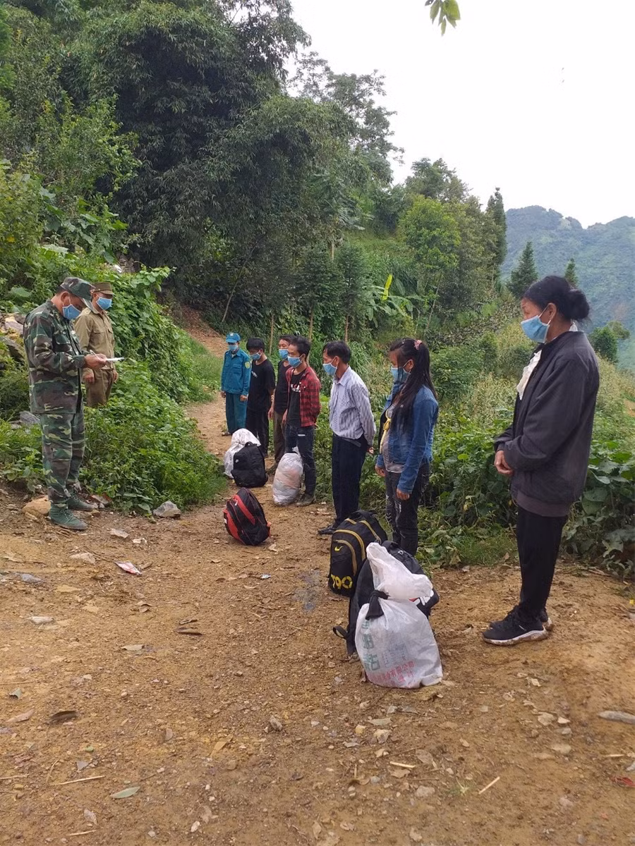 Phát hiện 6 công dân nhập cảnh trái phép để trốn cách ly