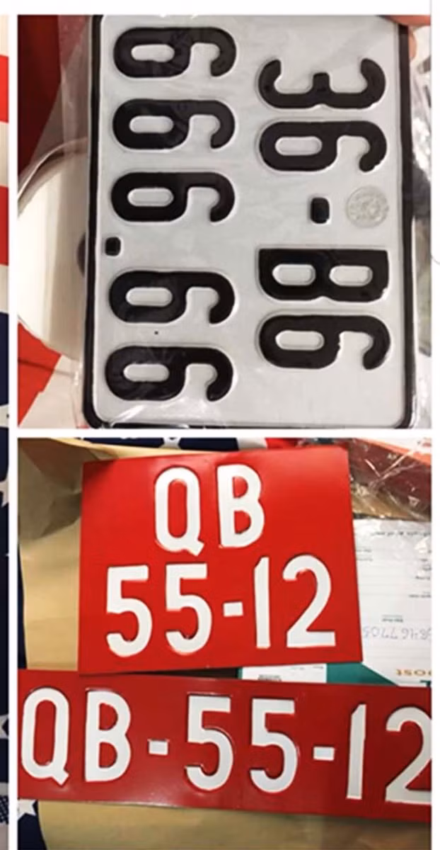 Bán biển số xe công vụ giả tràn lan ảnh 4